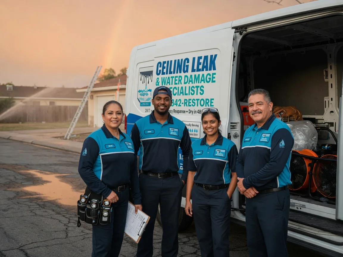 Ceiling Leak Cleanup company in Toledo, OH